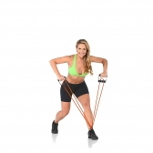 Extensor Cepall Programa Powerlastic - Intensidade Forte - Vermelho