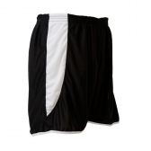 Calção Esportivo Modelo Copa - Preto/Branco