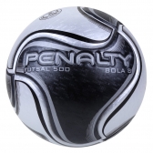 Bola Futsal Penalty 8 X Br Pt - Branco/Preto