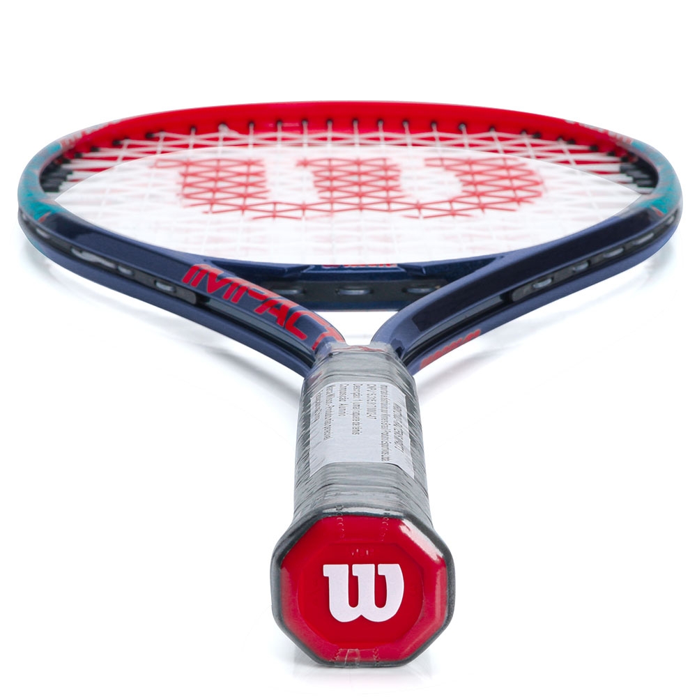 Raquete Tênis Wilson Impact Adulto Azul e Vermelha - azul/vermelho