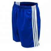 Calção Esportivo TRB com Listras - Azul/Branco
