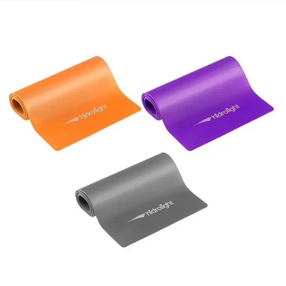 Faixa Elástica Kit Com 3 Peças Hidrolight - Multicolorido