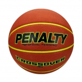 Bola De Basquete Penalty Feminino Crossover Pro 6 XXVI - Laranja/Preto