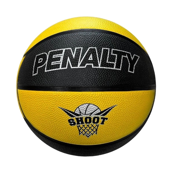 Bola De Basquete Penalty Shoot XXIV - Amarelo/Preto - Preto/Amarelo