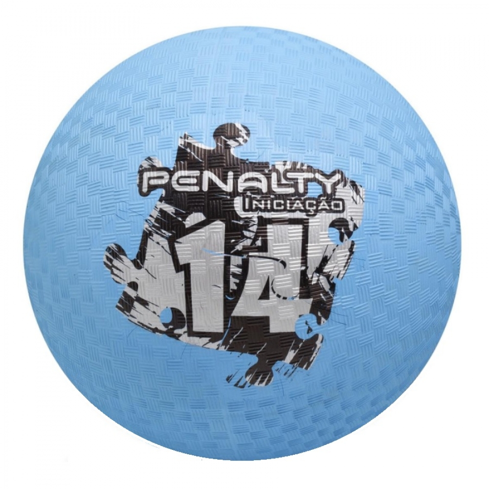 Bola Penalty Iniciação de Borracha N°14 - Azul