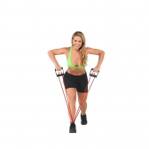 Extensor Cepall Programa Powerlastic - Intensidade Forte - Vermelho