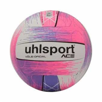 Bola Vôlei Uhlsport Ace Rosa e Roxo