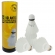 Tubo de Peteca Badminton de Nylon Pista e Campo com 06 Unidades - Branco