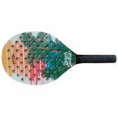 Par de Raquete Beach Tennis/Frescobol com Bolinha - Klopf - Preto