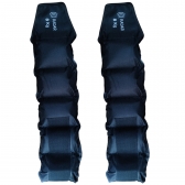 Par de Tornozeleira Caneleira de 8KG Profissional Reforçada - Preto