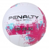 Bola Vôlei Penalty VP Fun XXI - Branco/Rosa