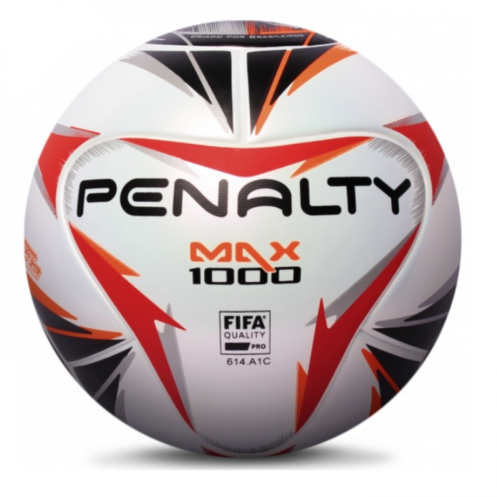 Bola Penalty Futsal Max 1000 X - Branco