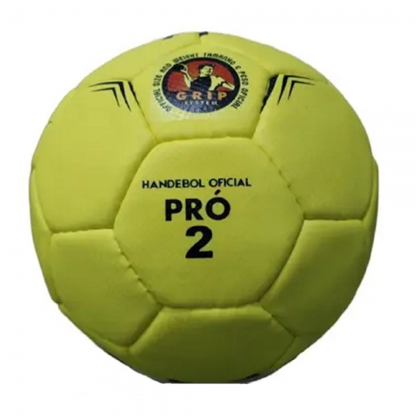 Bola Handebol Topper Hand T2 Pró C/C - Amarelo/Preto