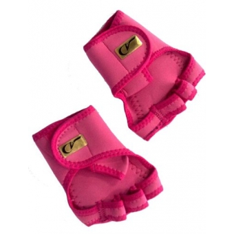 Protetor Palmar com Polegar Feminino Rosa Tamanho M - Angels Diver