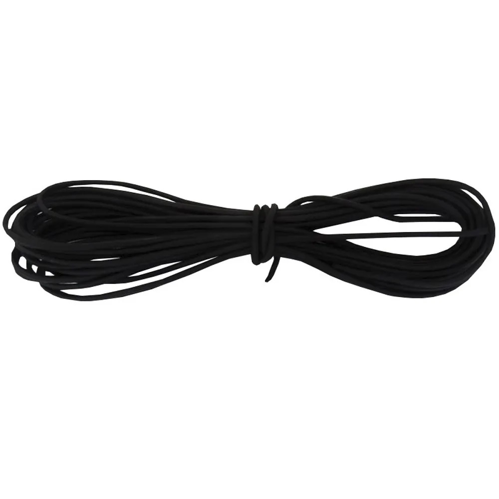 Corda Elástica 10 Metros - Preto/Preto