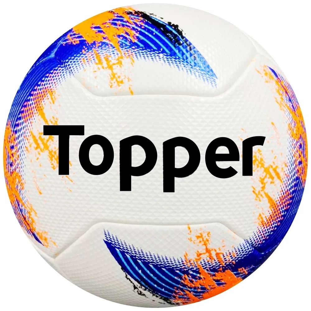 Bola Topper Beach Soccer - Branco/Azul