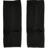 Tornozeleira Elástica Curta Progne - Preto/Preto