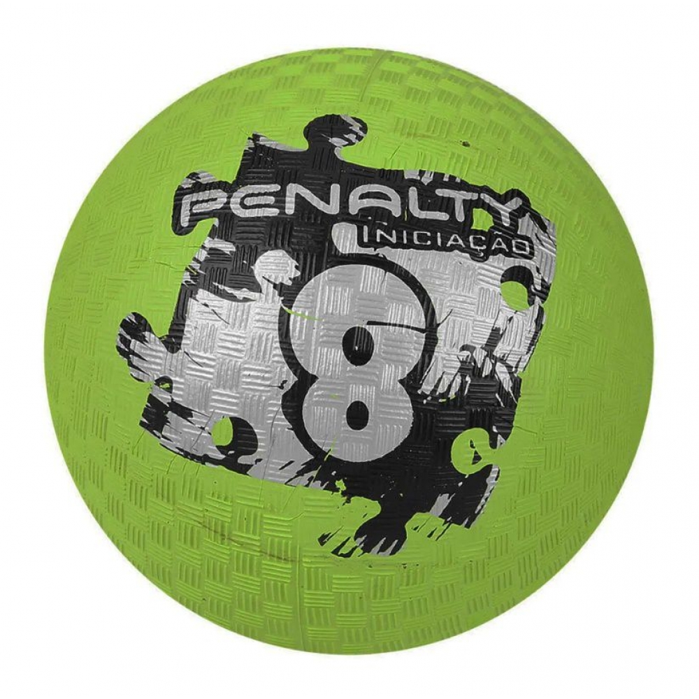 Bola Penalty Iniciação de Borracha N°8 - Verde
