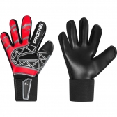Luva de Goleiro Progne Robust Training para Futebol Society/Campo - Preto/Vermelho