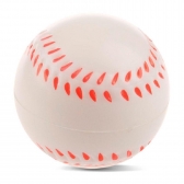 Bola Anti Stress Beisebol - Branco/Vermelho