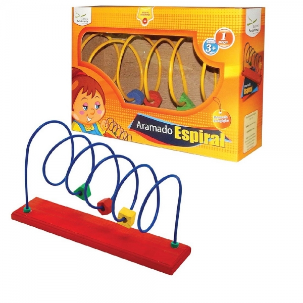 Aramado Espiral Acrobático - Fundamental - Azul/Vermelho