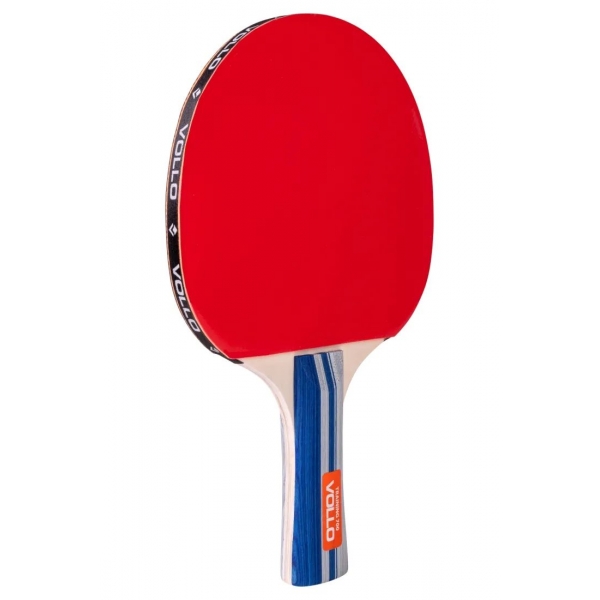 RAQUETE DE TÊNIS DE MESA PING PONG TRAINING 700 VOLLO - Vermelho/Preto