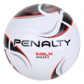 Bola de Futsal Max 200 Term XXII Penalty Sub 11 / Sub 13 - Branco+Preto - Branco/Preto