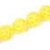 Bola De Pickleball Amarela De 40 Buracos - Kit com 4 bolas - Amarelo