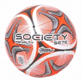 Bola Society Penalty Se7e R1 KO X Branca e Laranja - Laranja