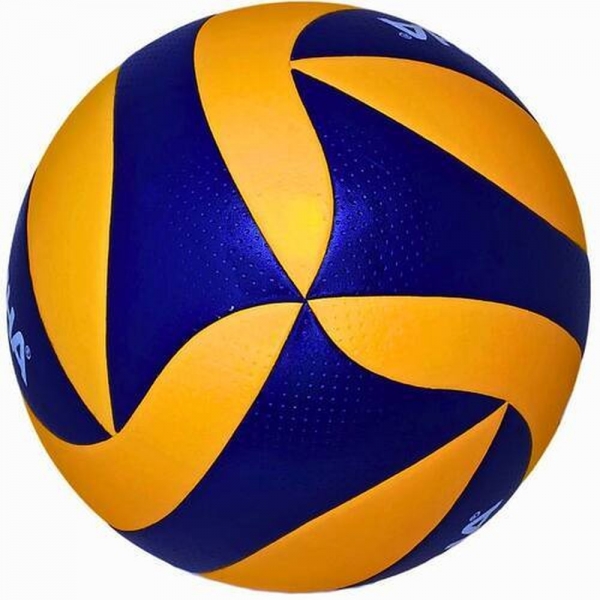 Bola Vôlei Rainha 8.0 Pro - Amarelo/Azul