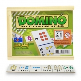 Dominó Multiplicação Jott Play - Marrom