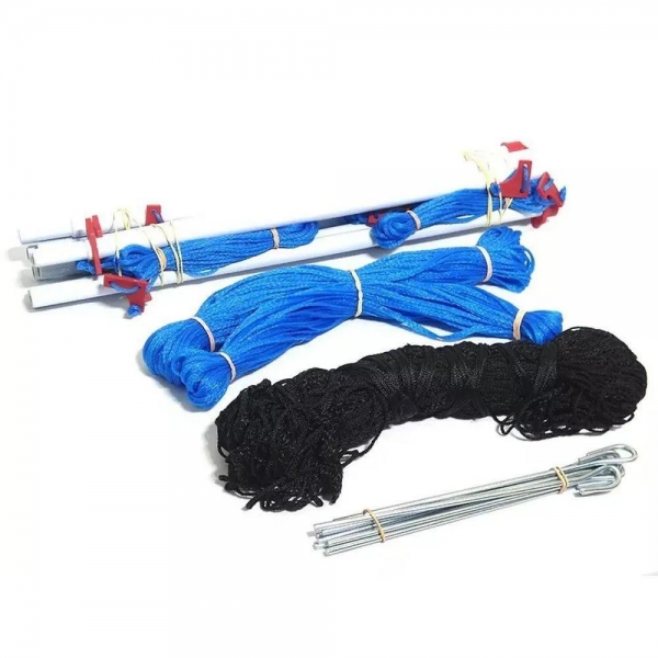 Kit de Vôlei Oficial Portátil - Master Rede - Azul