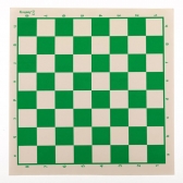 Jogo de Xadrez Escolar com Tabuleiro Modelo Oficial Ref. 004 - bege/verde