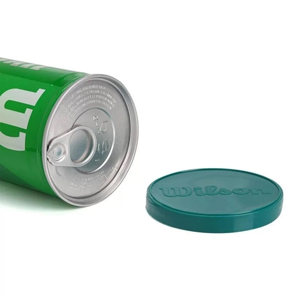 Bola De Tênis Wilson Us Open Green Estágio 1 Tubo Com 03 Bolas - Verde