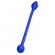 Par de Maça Ginástica Rítmica Oficial Adulto 45 cm - Azul