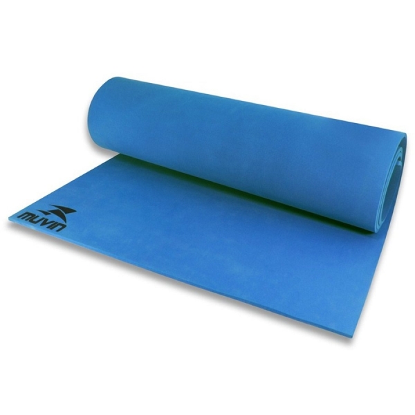 Tapete para Yoga Muvin em EVA Azul - Azul