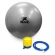 Bola de Pilates Prata 75cm BLG-300 - Muvin - Cinza