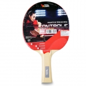 Kit Tênis de Mesa Pista e Campo Controle com Rede, 2 Raquetes e 3 bolinhas - Vermelho