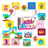 Jogo da Memória Princesa - Pais & Filhos - Rosa
