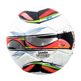 Bola Futebol de Campo Topper Samba Pró - Branco/Preto