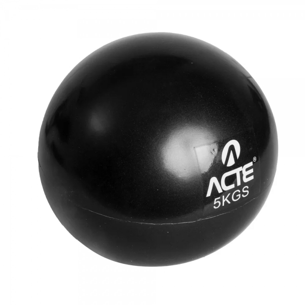 Bola Tonificadora Com 5Kg T175 Preto Acte Sports - Preto