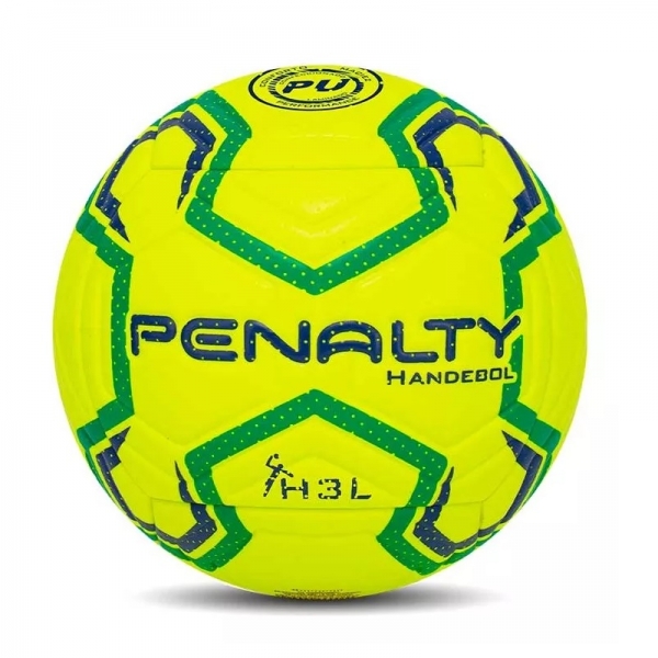 Bola Handebol Masculino Penalty H3L Ultra Fusion XXIII - Amarelo/Verde