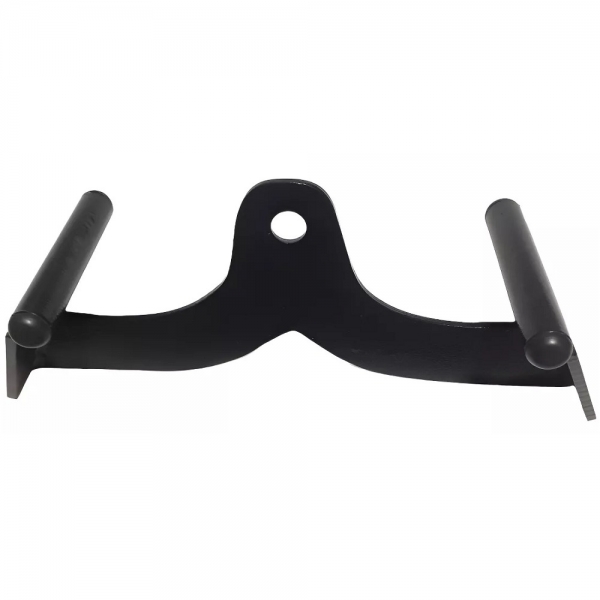 Barra Puxador Anatômico 30cm Semi Pronada Pulley Remada - Preto