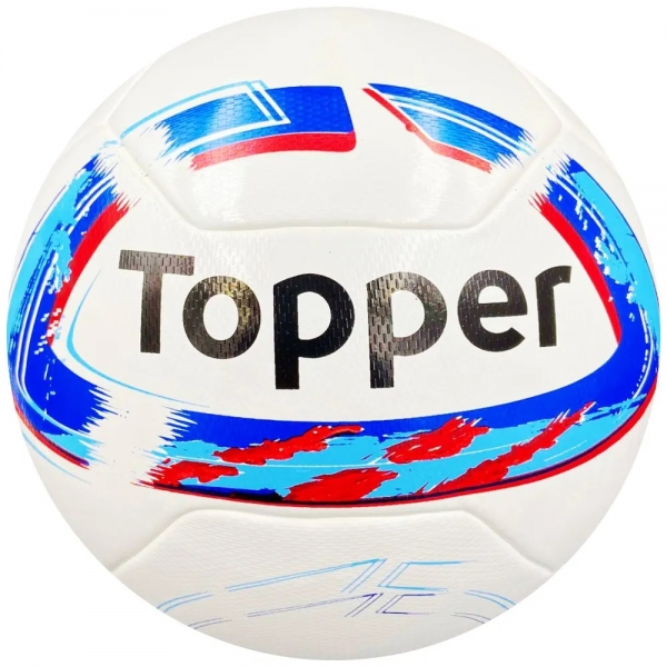 Bola de Futsal Topper Dominator Pro Oficial - Branco/Azul