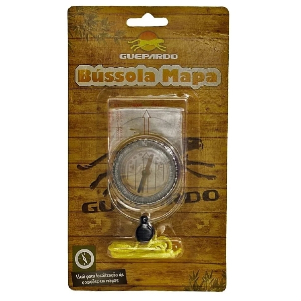 Bússola Mapa Guepardo - Amarelo/Preto