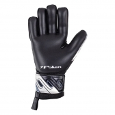 Luva de Goleiro Campo Profissional Poker Basic Pro Tamanho 8 - Preto e Cinza - Preto/Cinza