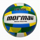 Bola Beach Vôlei Pro VB500 Mormaii - Azul/Amarelo