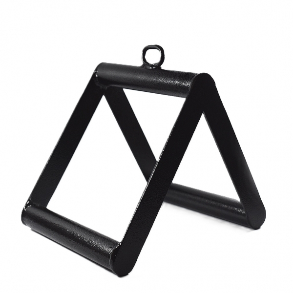 Puxador Triângulo de Academia Musculação Reforçado Preto - Preto