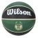 Bola Basquete Wilson NBA Tribute #7 Milwaukee Bucks - Preto/Verde Escuro