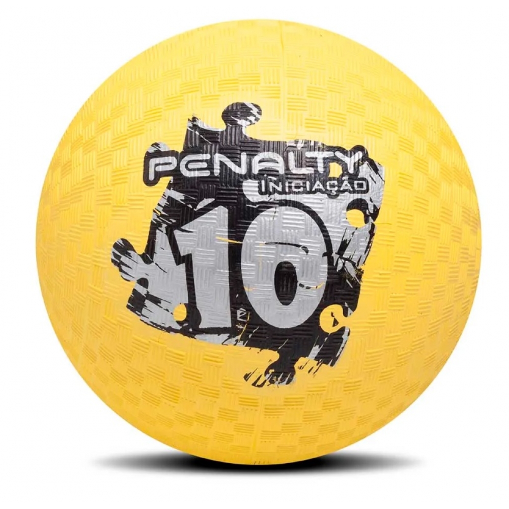 Bola Penalty Iniciação de Borracha N°10 - Amarelo